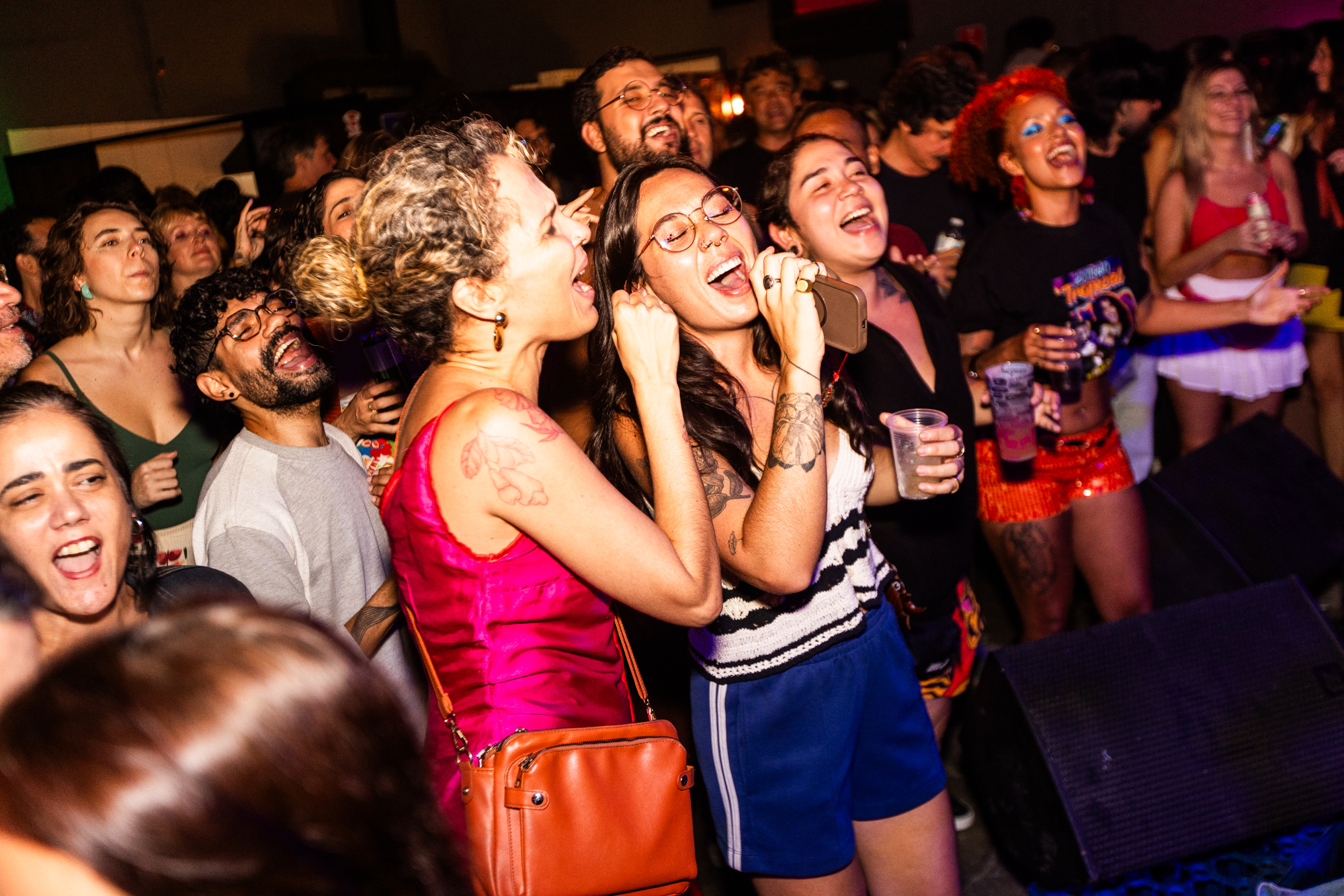Show — plateia